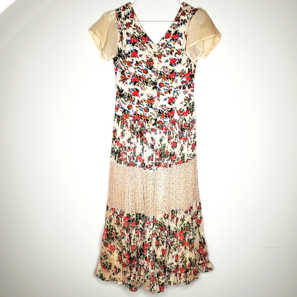 Dresses & Skirts - 35) REGARDE! VINTAGE Floral Sundress Sz. Medium